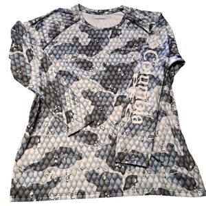 COLUMBIA Performance Fishing Gear PFG Long Sleeve Shirt XXL scales soft comfy